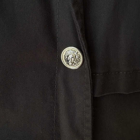 Versus Versace Trench Donna Tessuto Coat 38 - Picture 2 of 9